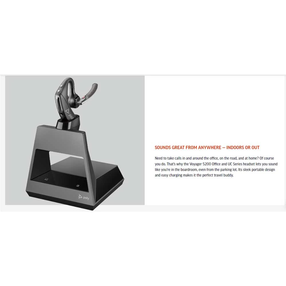 Polycom Poly Voyager 5200 UC Headphone Price in Bangladesh