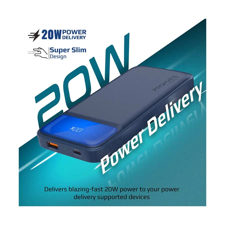 Promate Torq-10 Power Bank Price in Bangladesh