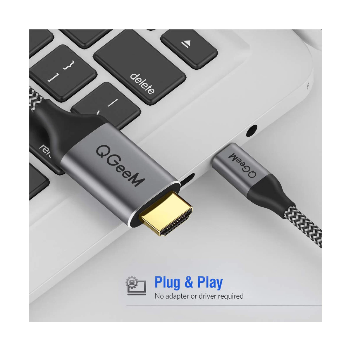 QGeeM Qgeem HDMI Male to USB Type-C All Brands Price in Bangladesh