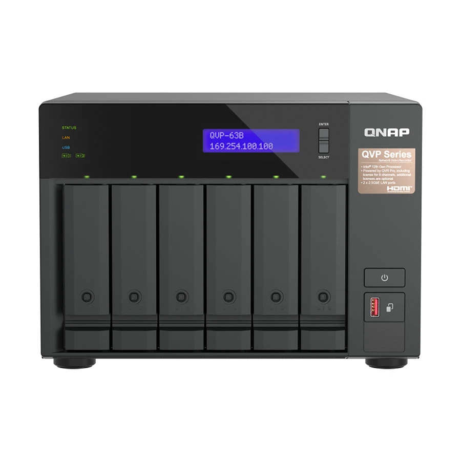 Qnap QNAP QVP-63B Network Storage