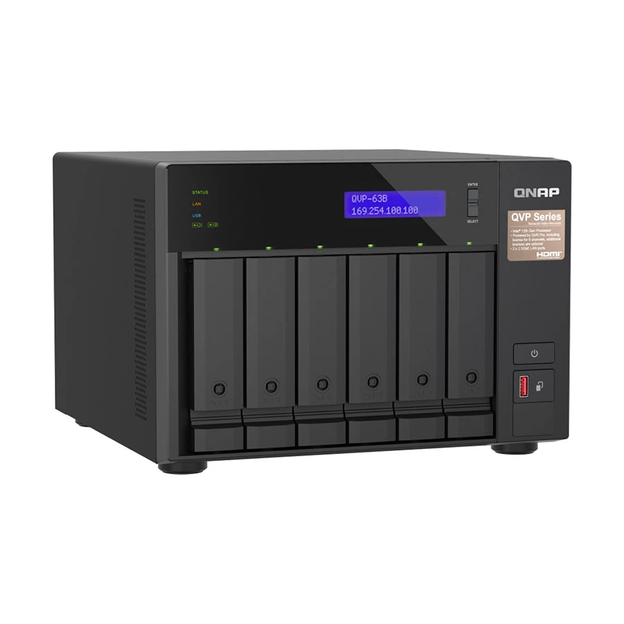Qnap QNAP QVP-63B Network Storage Price in Bangladesh