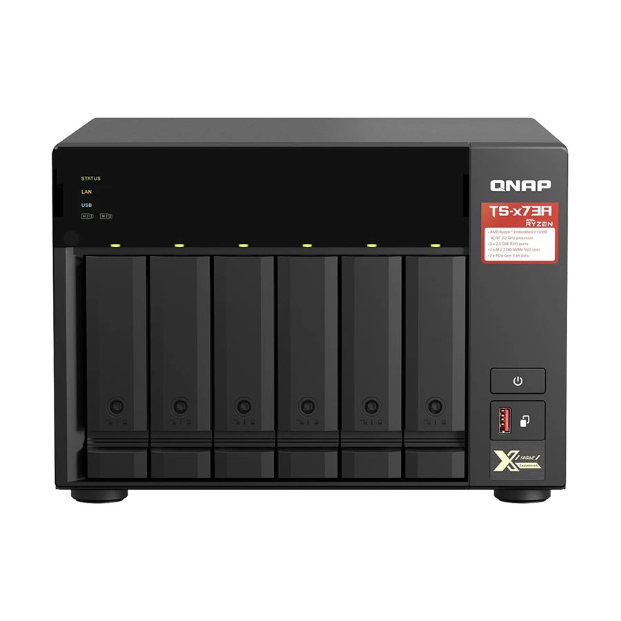 Qnap QNAP TS-673A-8G Network Storage in BD