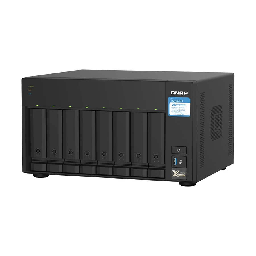 Qnap QNAP TS-832PX-4G Network Storage in BD