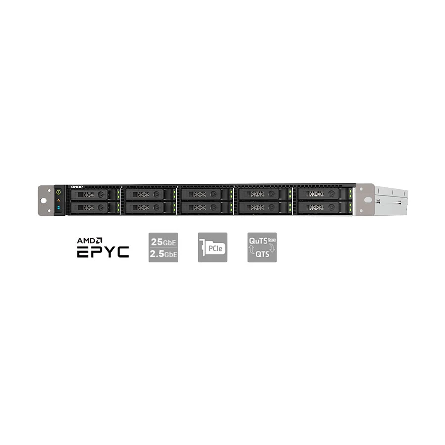 Qnap QNAP TS-h1090FU-7302P-256G Network Storage