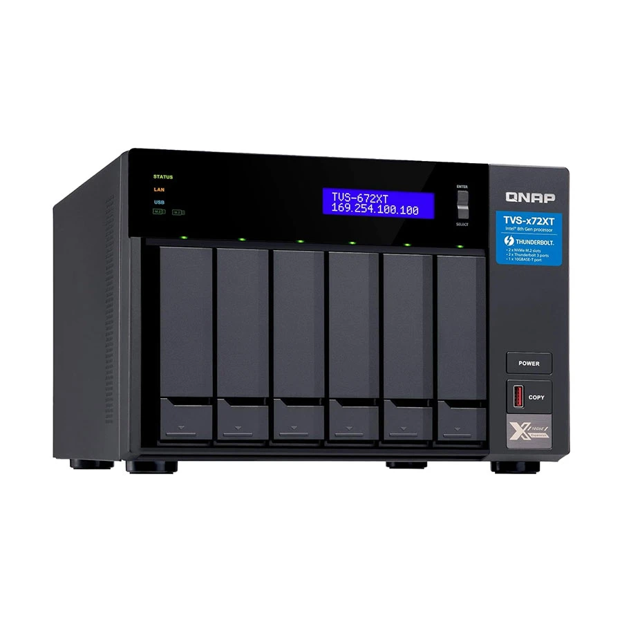 Qnap QNAP TVS-672XT-i3-8G Network Storage Price in Bangladesh