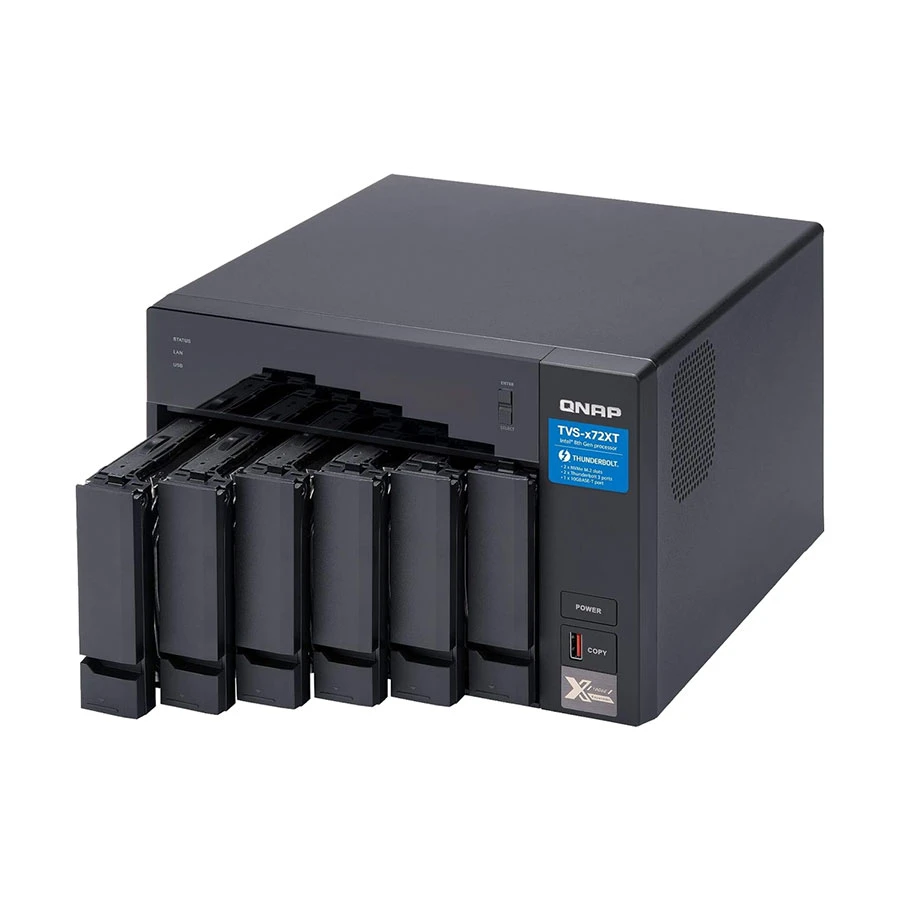 QNAP TVS-672XT-i3-8G Network Storage