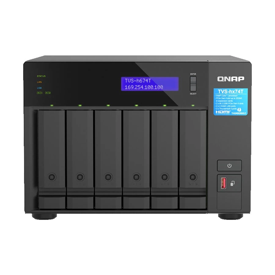 QNAP TVS-h674T-i5-32G Network Storage