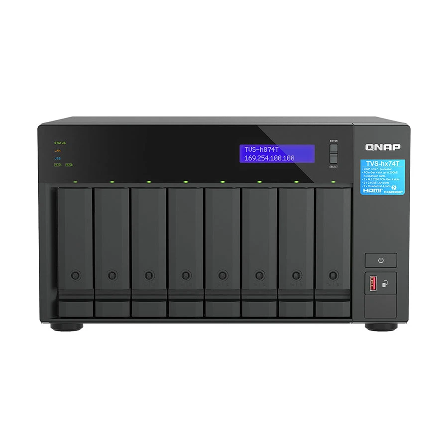 Qnap QNAP TVS-h874T-i9-64G Network Storage