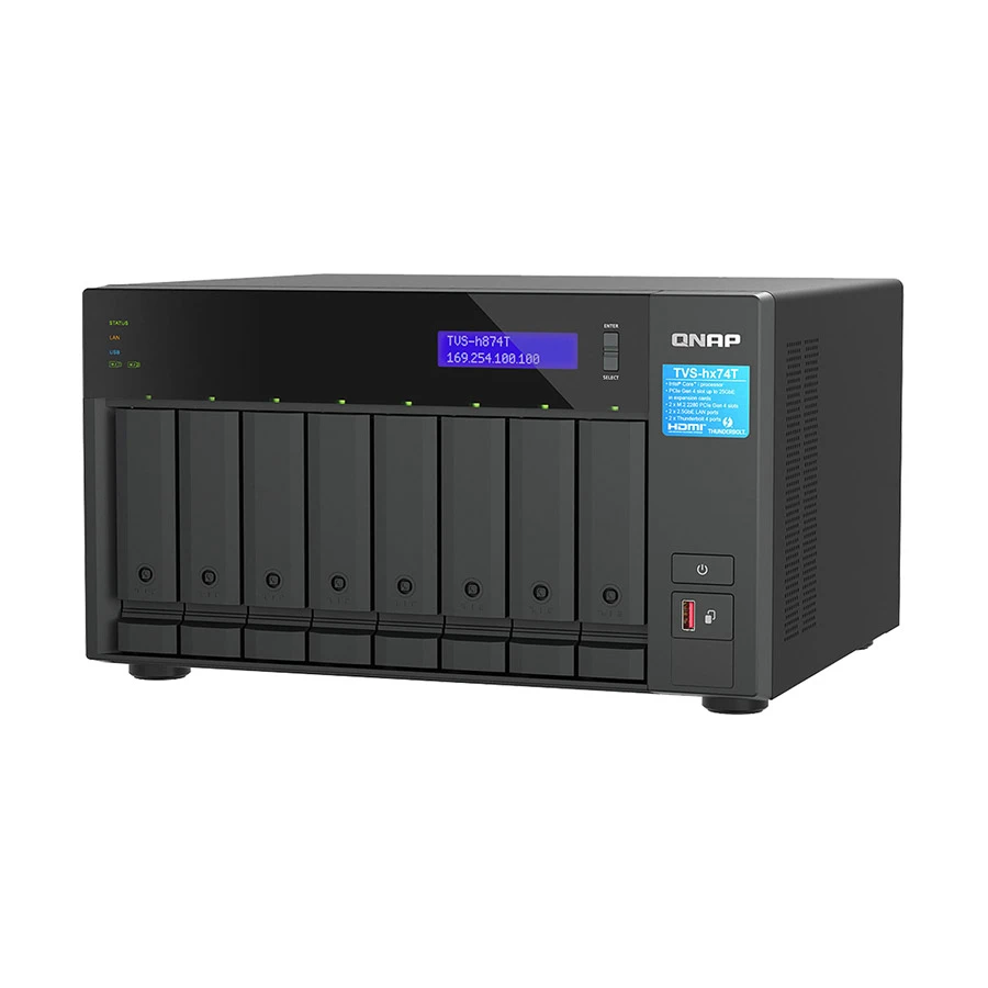 QNAP TVS-h874T-i9-64G Network Storage
