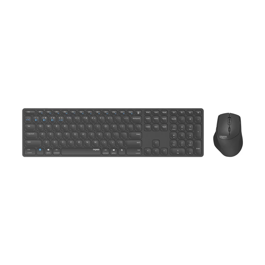Rapoo 9800M Keyboard and Mouse Combo