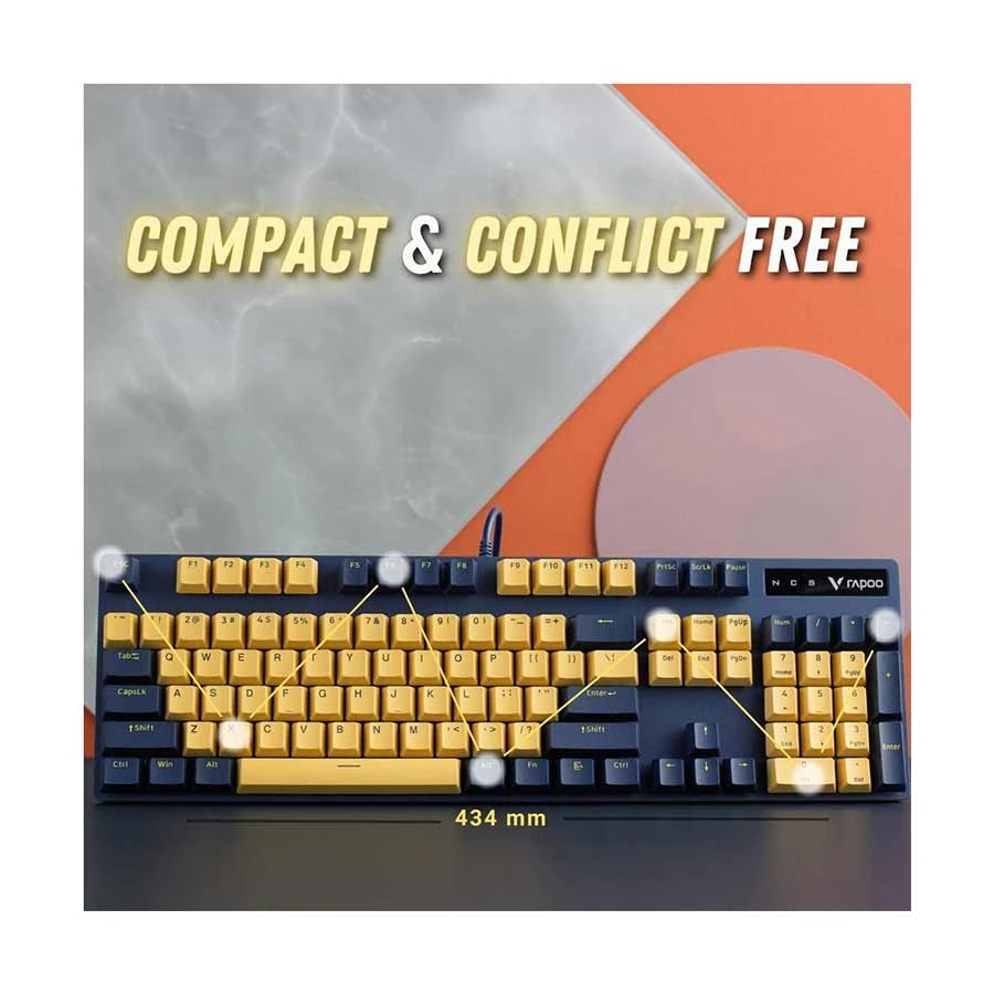 Rapoo V500PRO YB Keyboard Price in BD