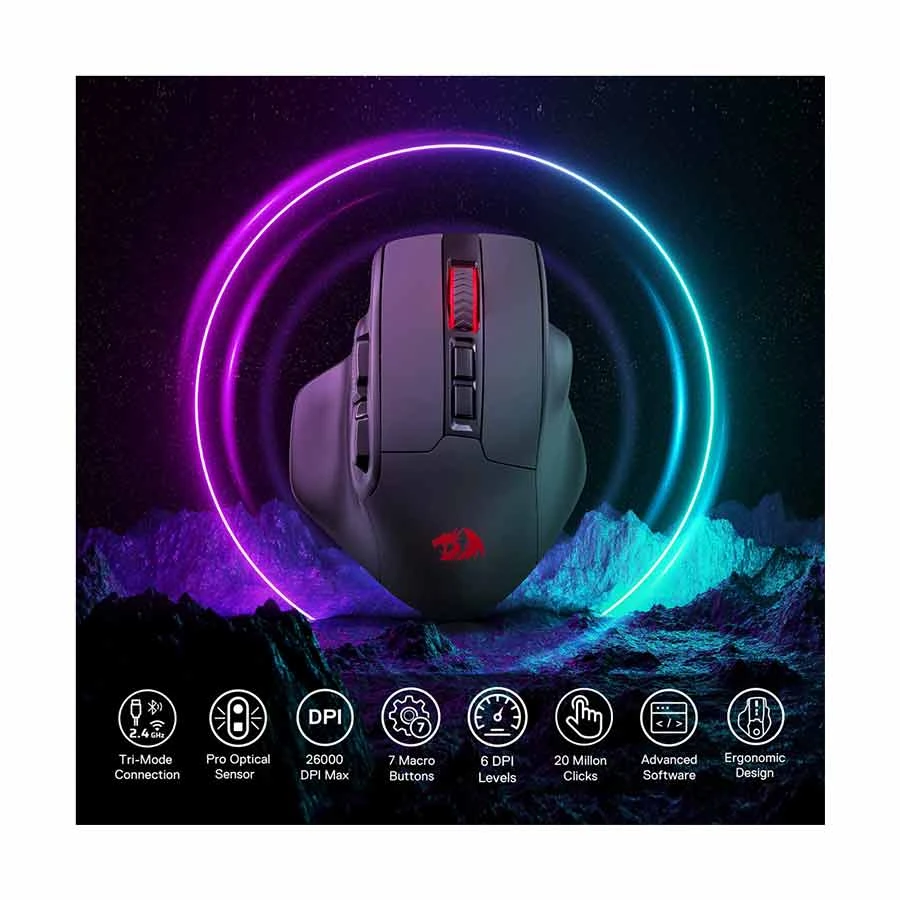 Redragon Bullseye Pro M806 Mouse Price in BD