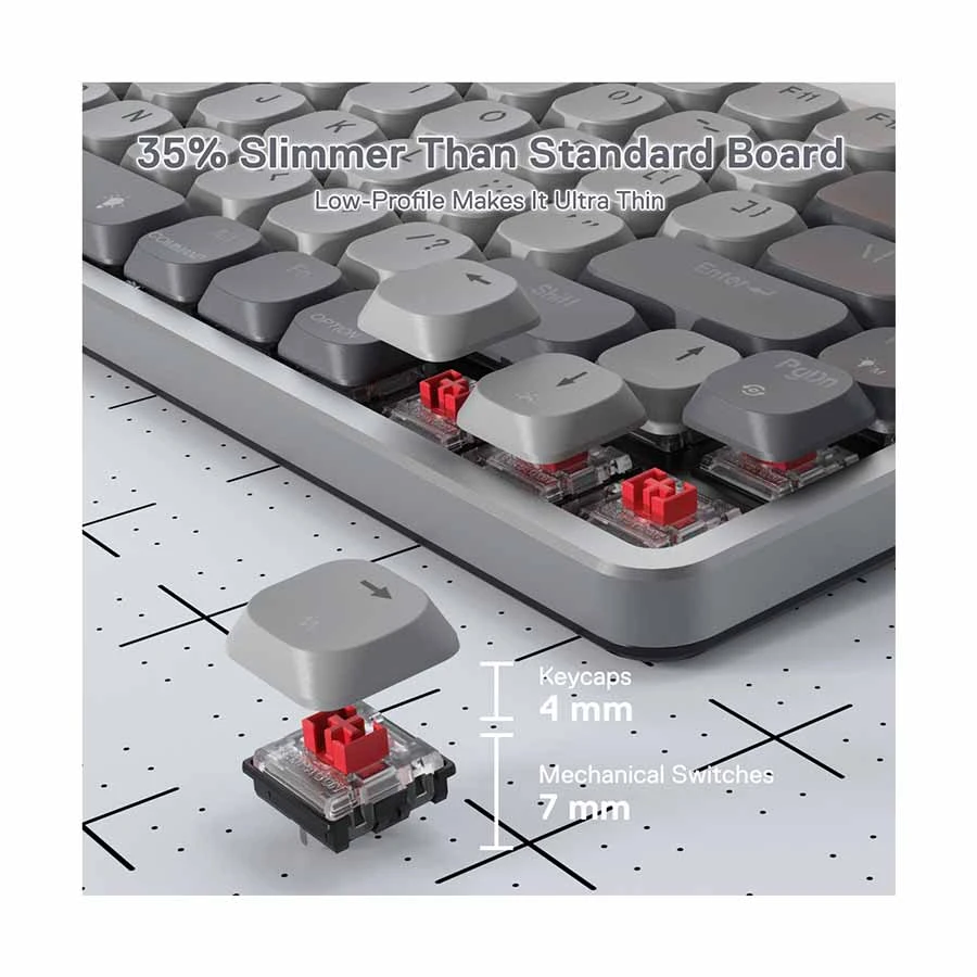 Redragon K652 Azure Keyboard specifications