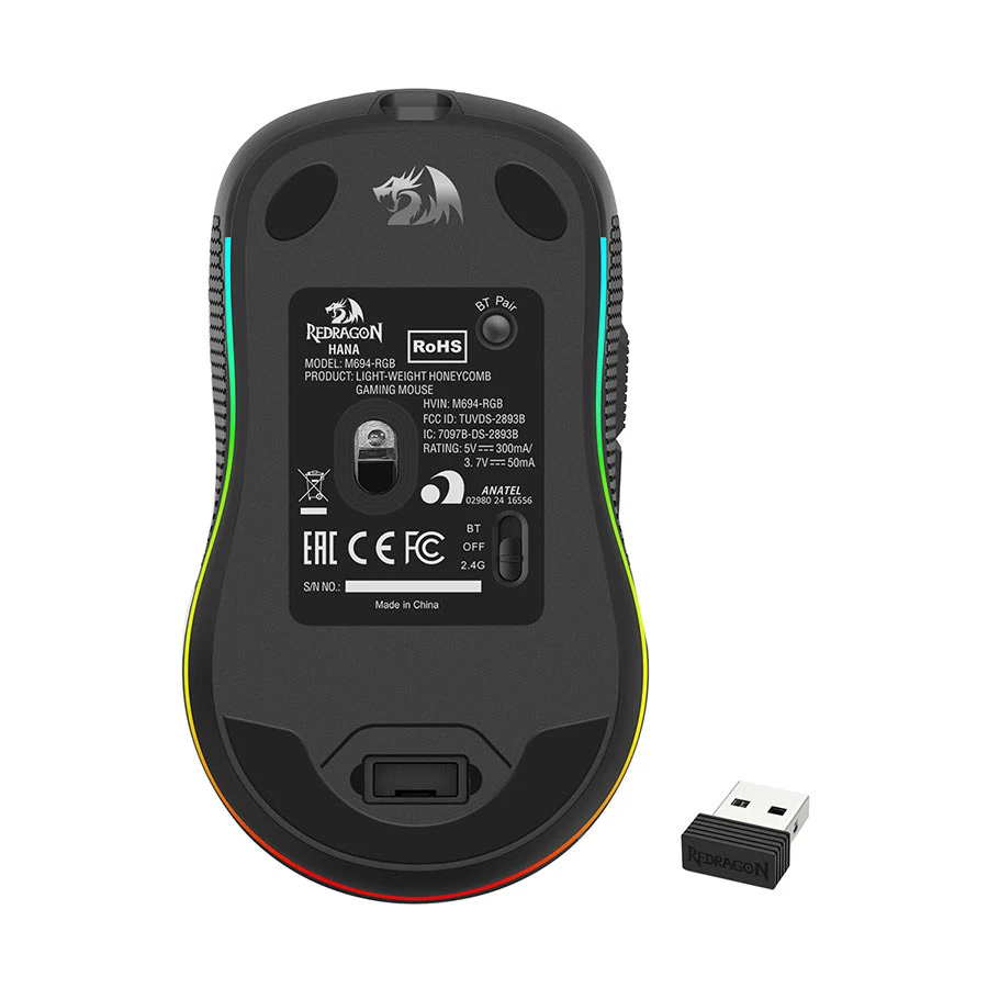 Redragon Hana RGB Mouse specifications