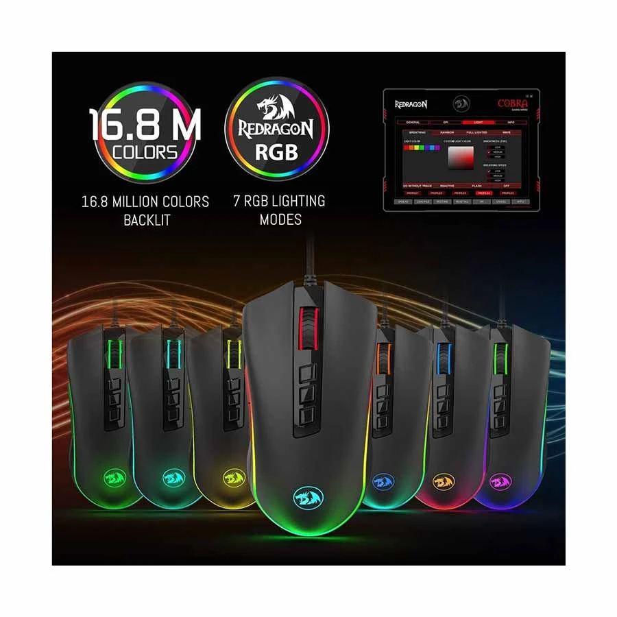 Redragon M711 COBRA Mouse in BD