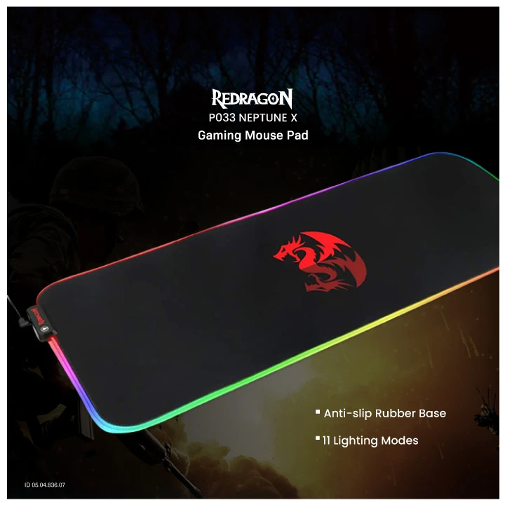 Redragon P033 NEPTUNE X Mouse Pad Price in BD