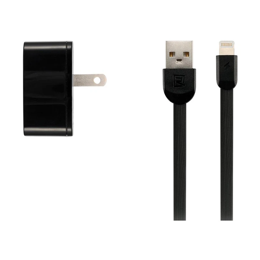 Remax RP-U215 Dual USB Charger With Data cable Wall Charger