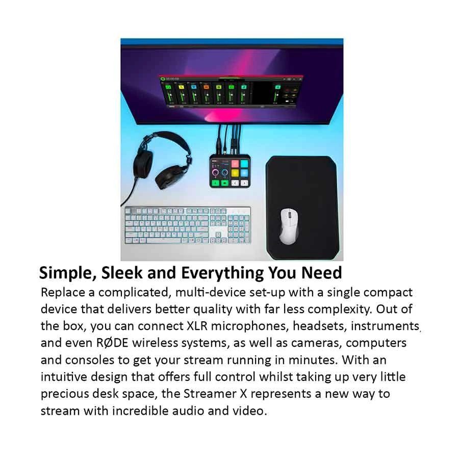 Rode X Streamer Video and Streaming Best Price