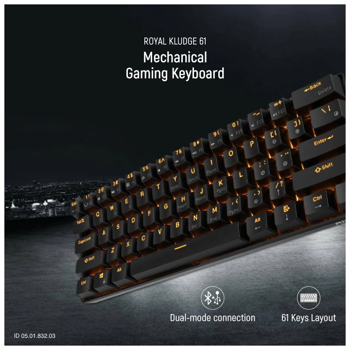 Royal Kludge RK61 Keyboard in BD