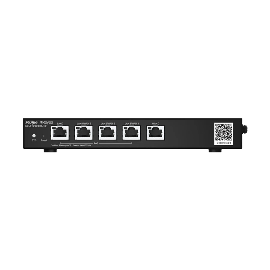 Ruijie RG-EG305GH-P-E Network Router