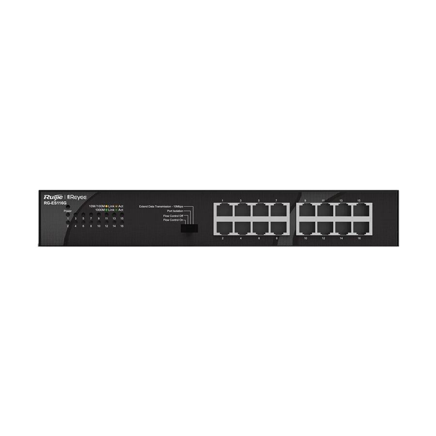 Ruijie RG-ES116G Network Switch