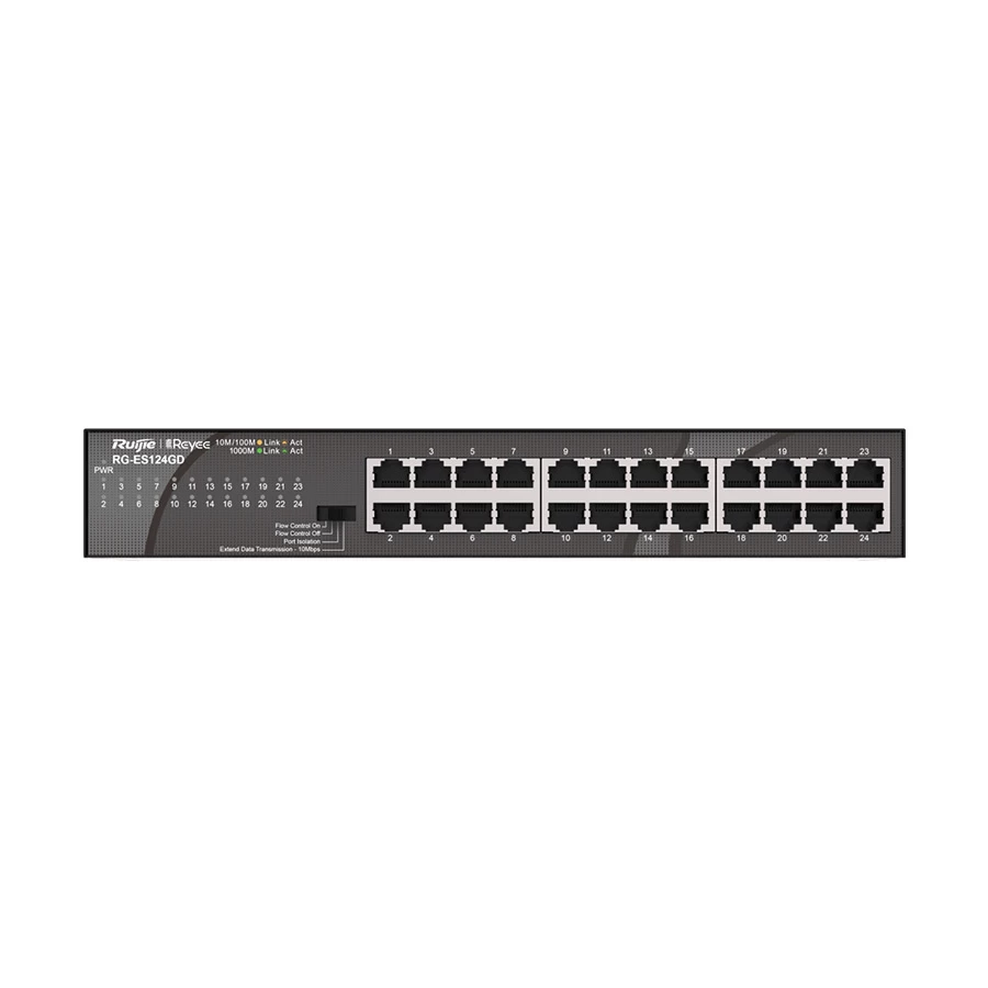 Ruijie RG-ES124GD Network Switch