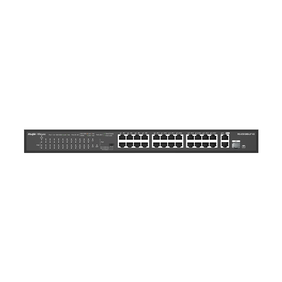Ruijie RG-ES126S-LP V2 Network Switch