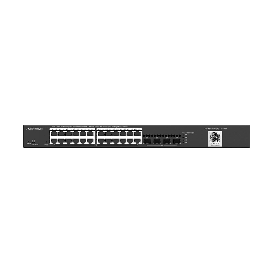 Ruijie RG-NBS3100-24GT4SFP-P Network Switch