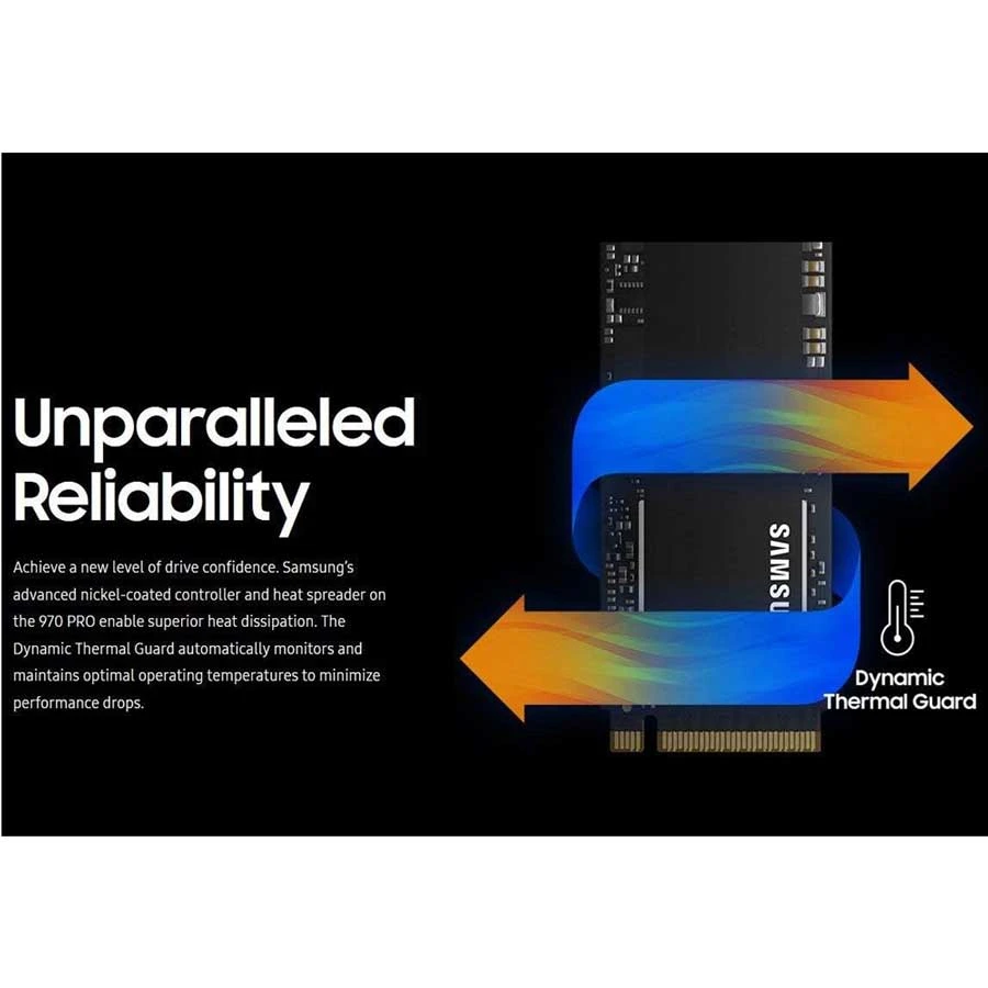 Samsung 970 Pro Internal SSD in BD