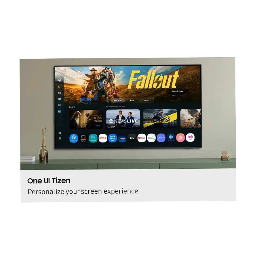 Samsung Real QLED Q8F Television specifications