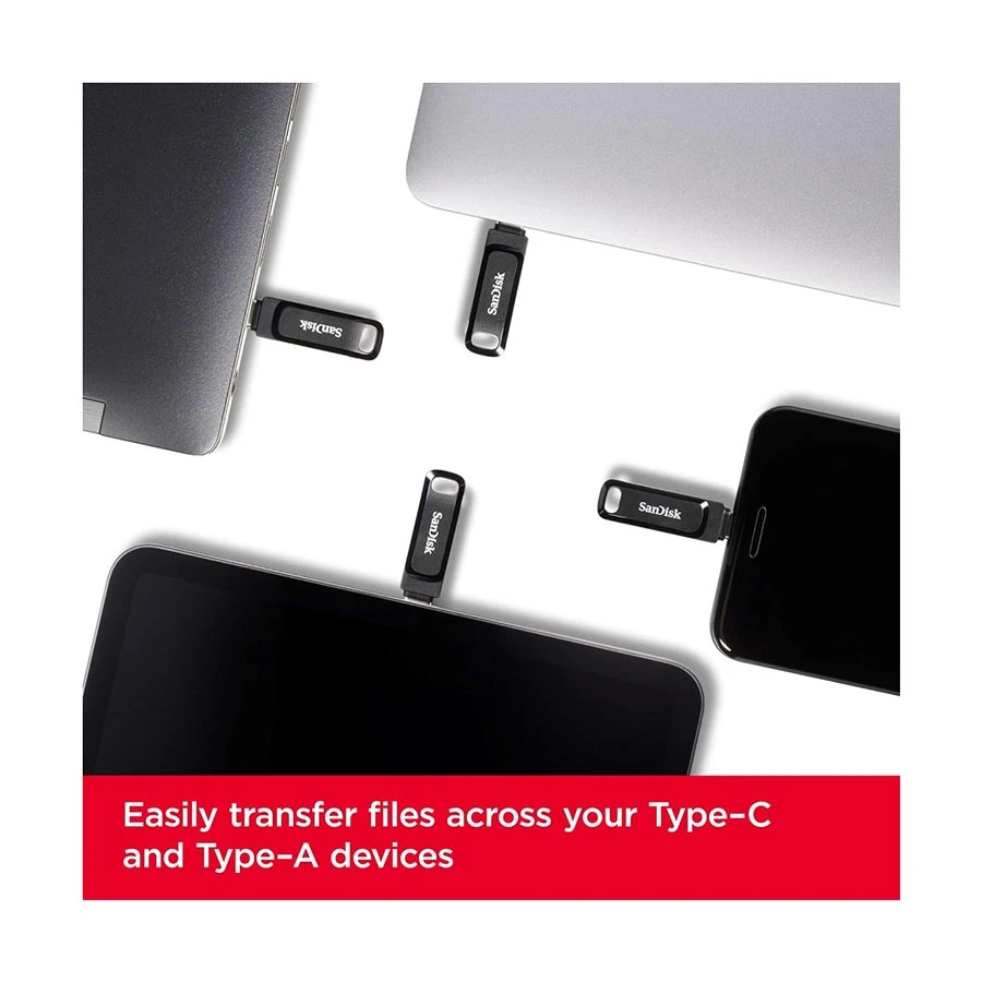 Sandisk 64GB Ultra Dual Drive Go Pen Drive in BD