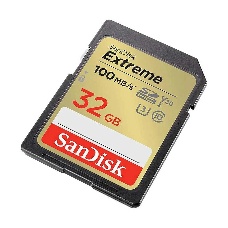 Sandisk Extreme 32GB Memory Card in BD