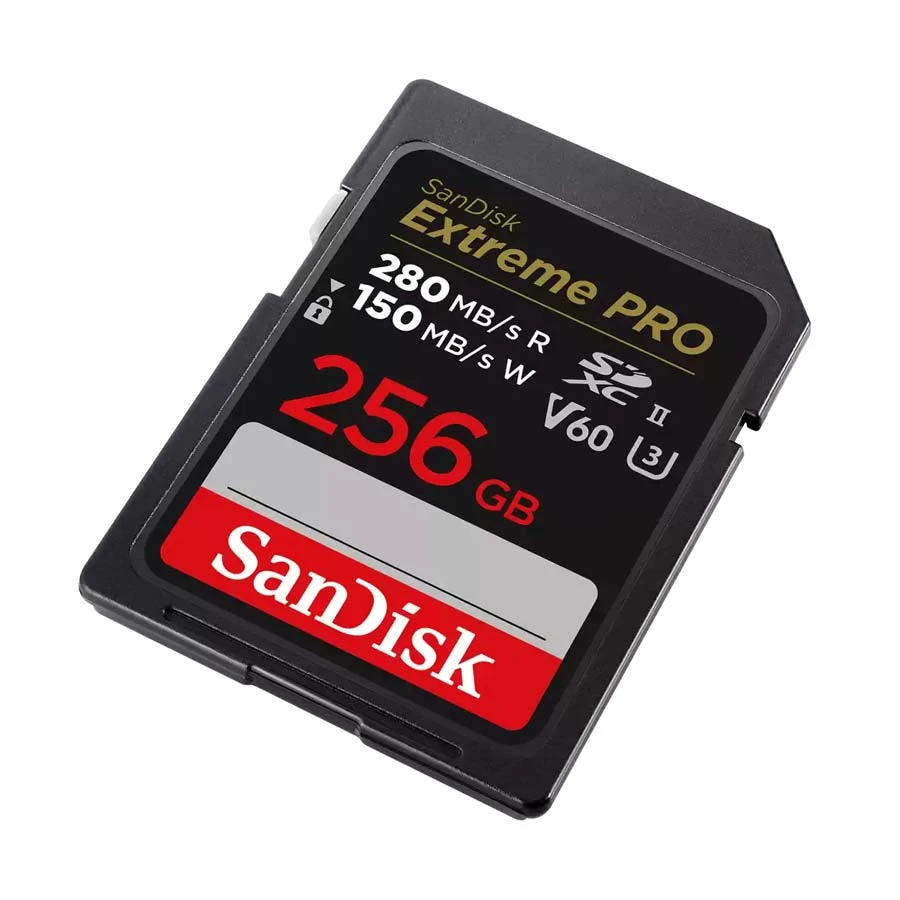 SanDisk Sandisk Extreme PRO 256GB Memory Card in BD
