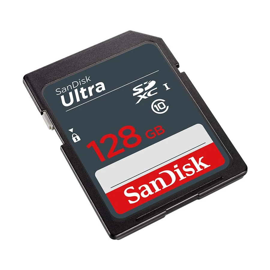 Sandisk Ultra SDUNR 128GB Memory Card in BD