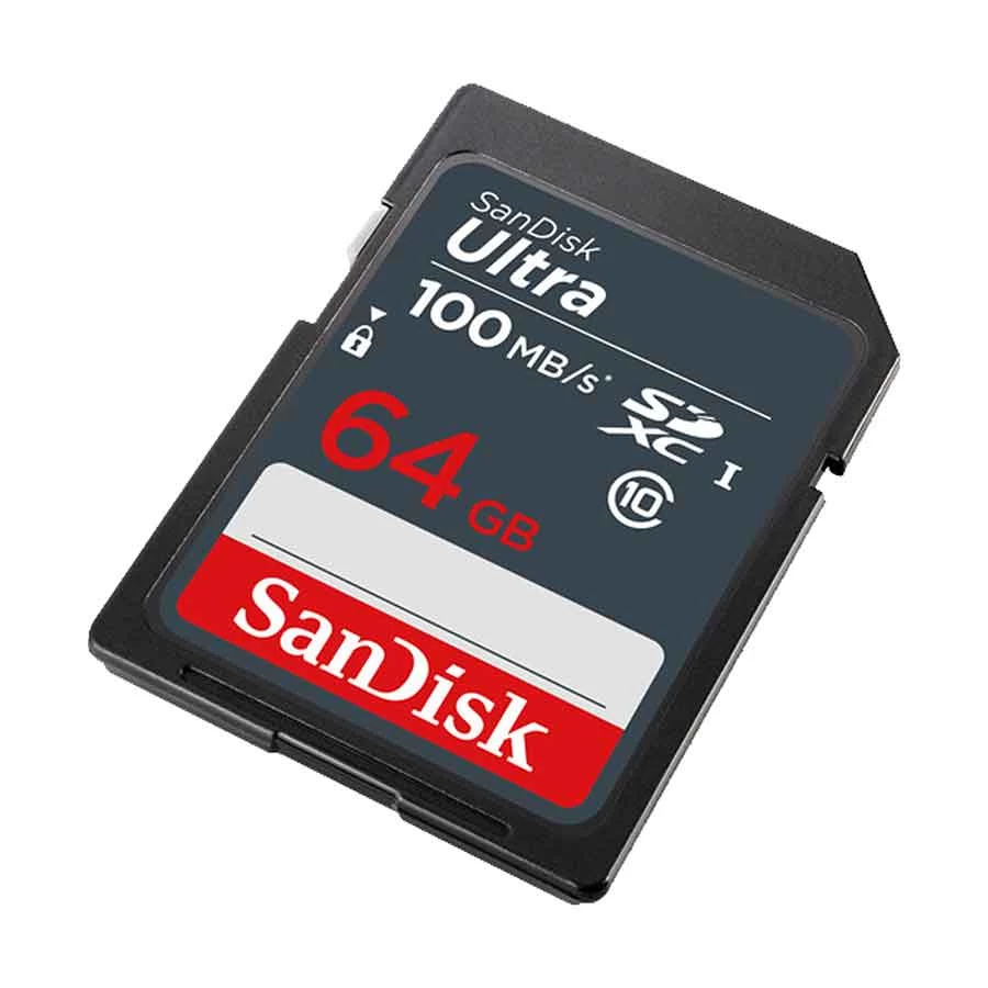 Sandisk Ultra SDUNR 64GB Memory Card in BD