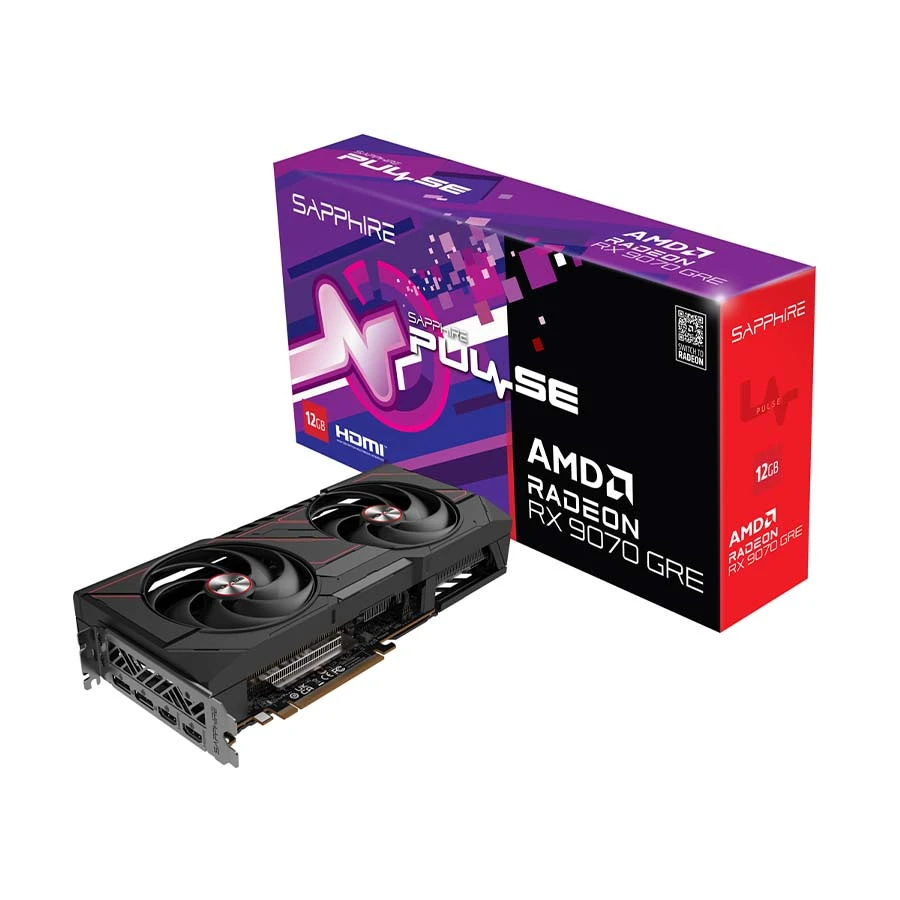 SAPPHIRE Sapphire Pulse AMD Radeon RX 9070 GRE Gaming OC Graphics Card