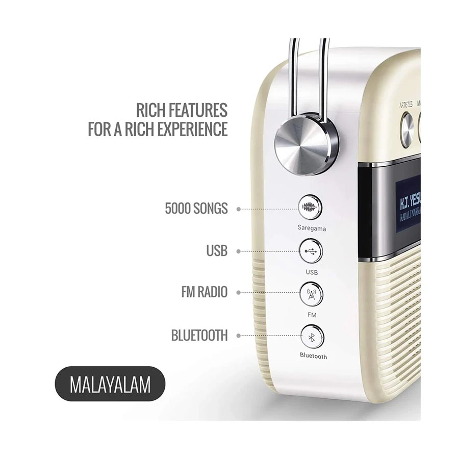 Saregama Carvaan Malayalam Music Player in BD