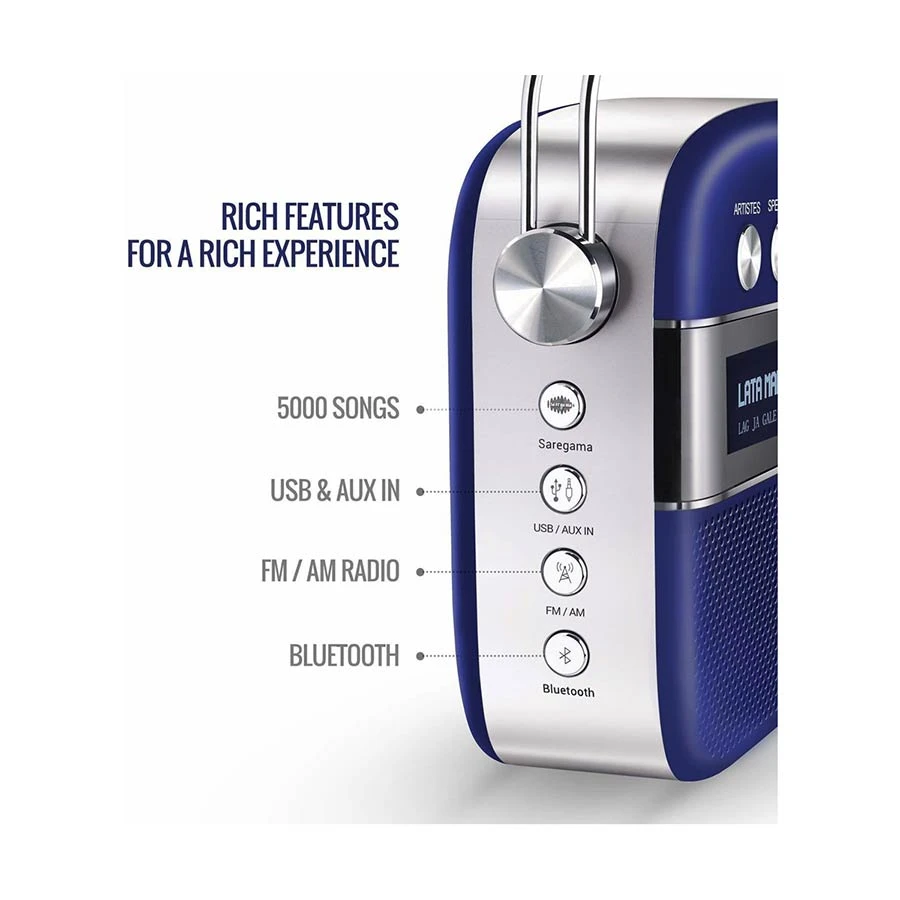 Saregama Carvaan Premium Hindi Music Player specifications