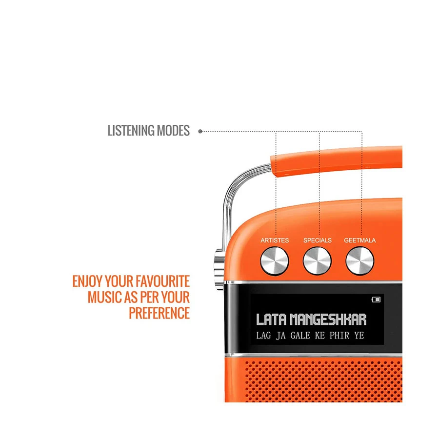 Saregama Carvaan Premium Pop Colour Hindi Music Player specifications