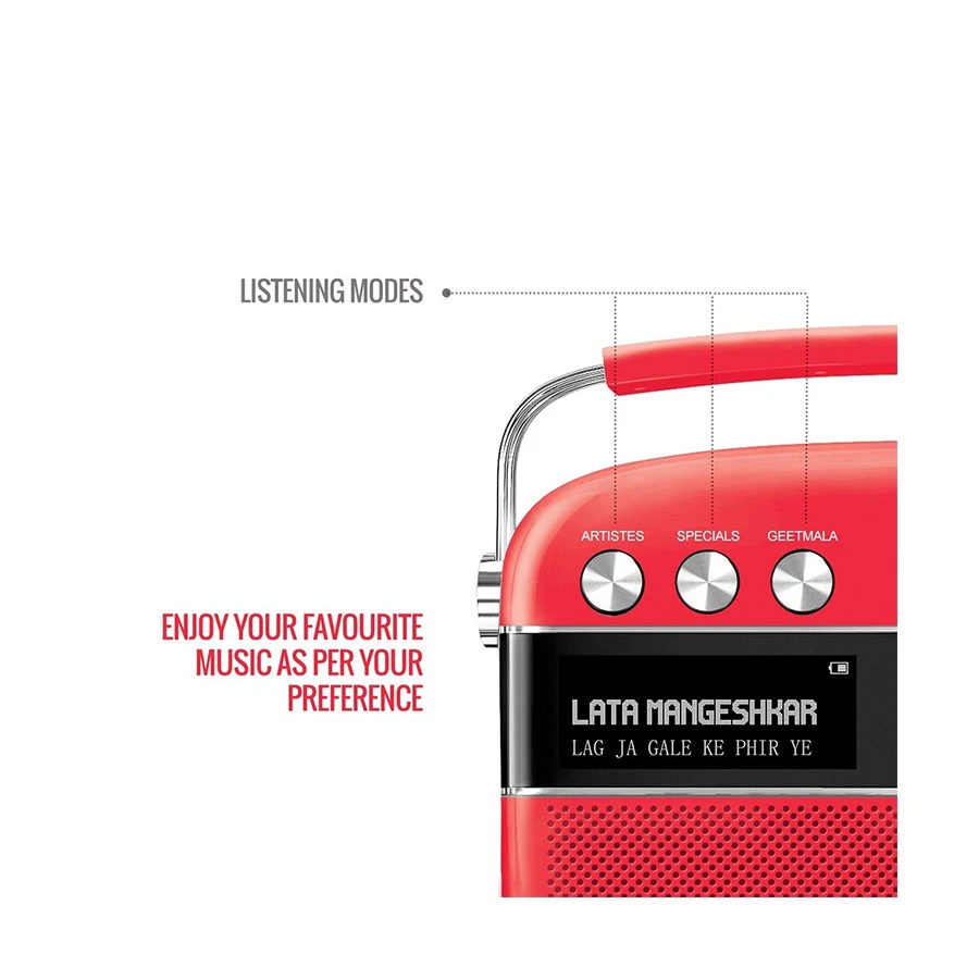 Saregama Carvaan Premium Pop Colour Hindi Music Player specifications