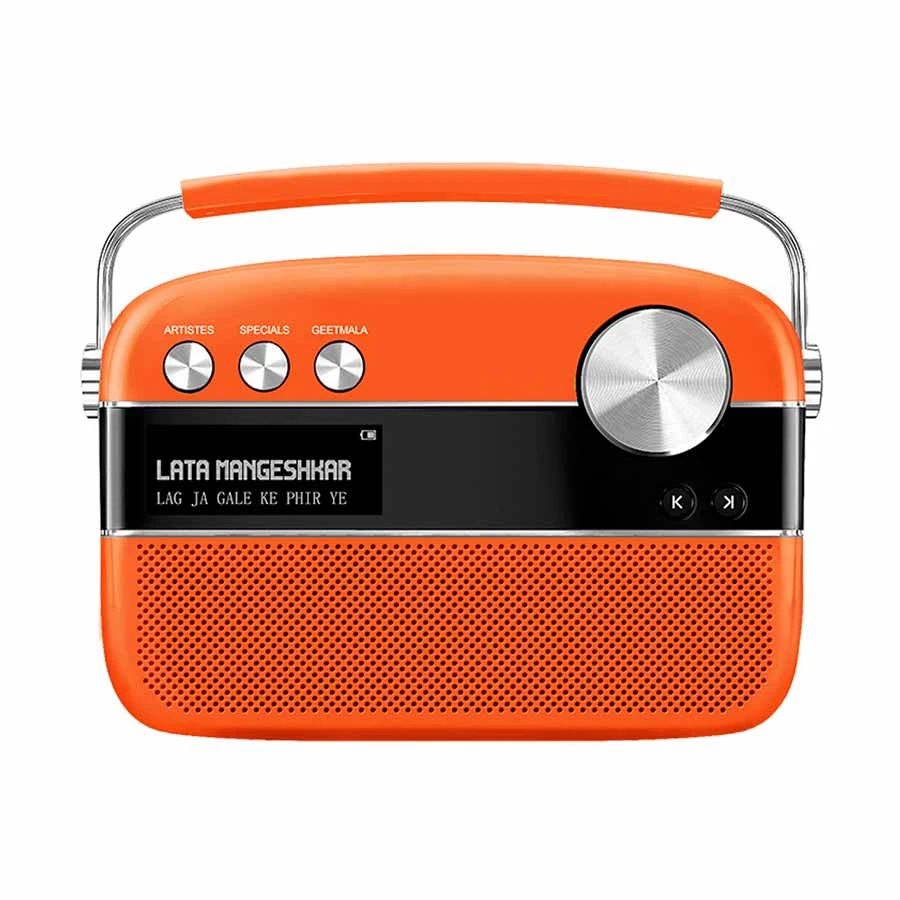 Saregama Carvaan Premium Pop Colour Hindi Music Player