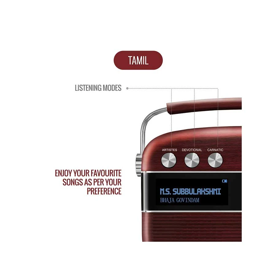 Saregama Carvaan Tamil Music Player specifications