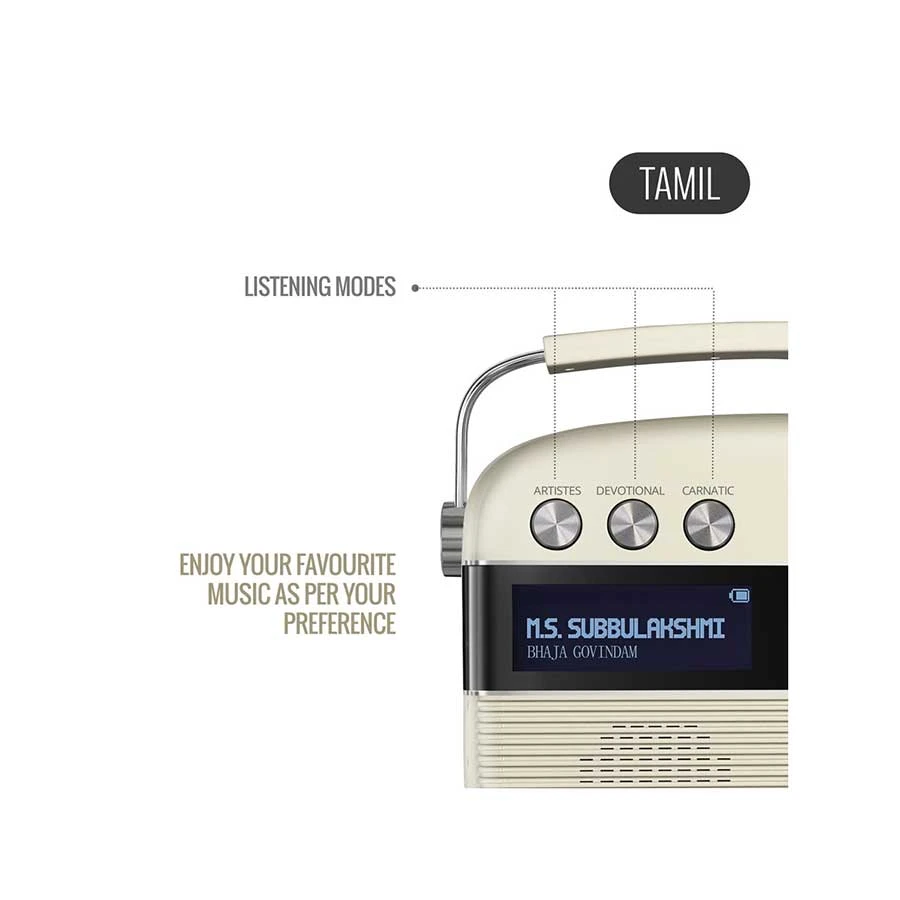 Saregama Carvaan Tamil Music Player specifications