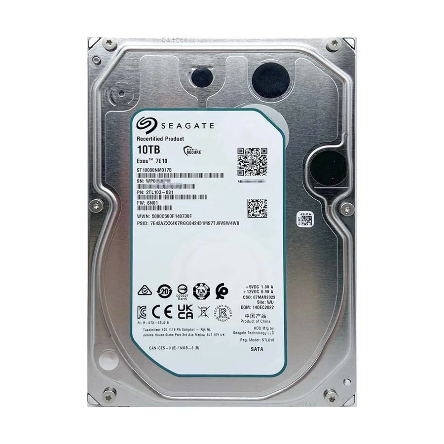 Seagate Exos 7E10 10TB Internal HDD