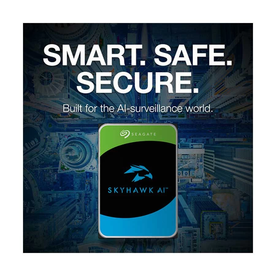 Seagate SKYHAWK AI 10TB Internal HDD in BD