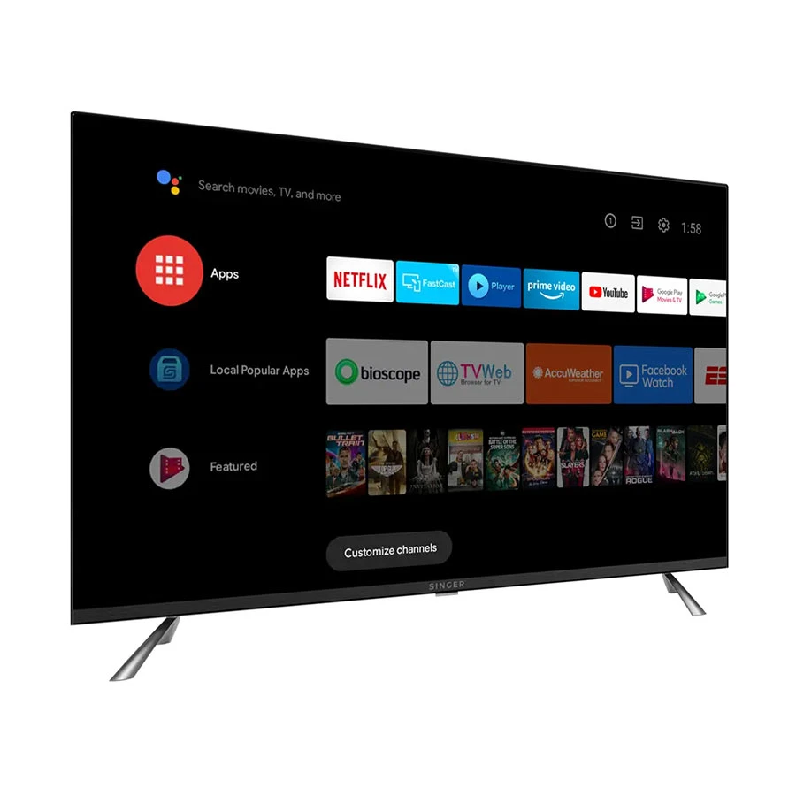 Singer SLE43A5000GOTV Television Price in Bangladesh