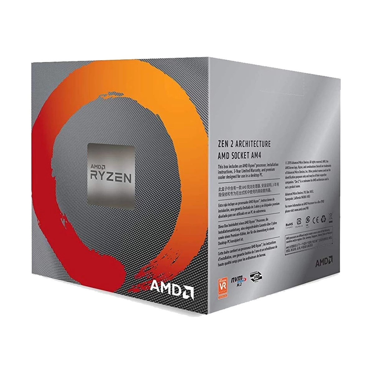 Amd AMD Ryzen 7 3700X Processor in BD