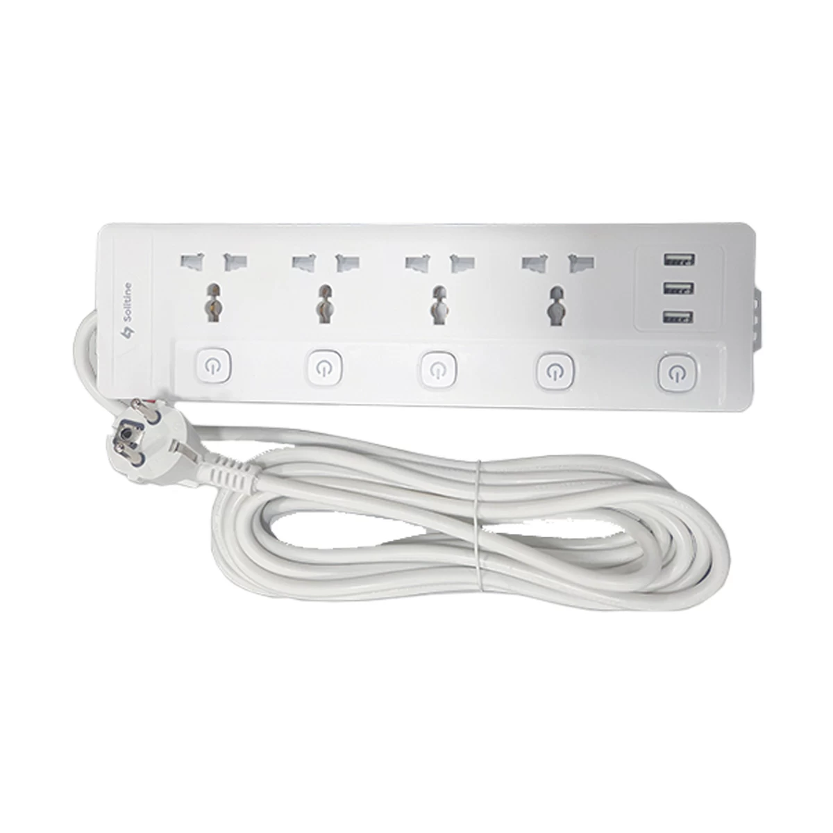 SOLITINE Solitine S2P-4-3M-U Power Strip
