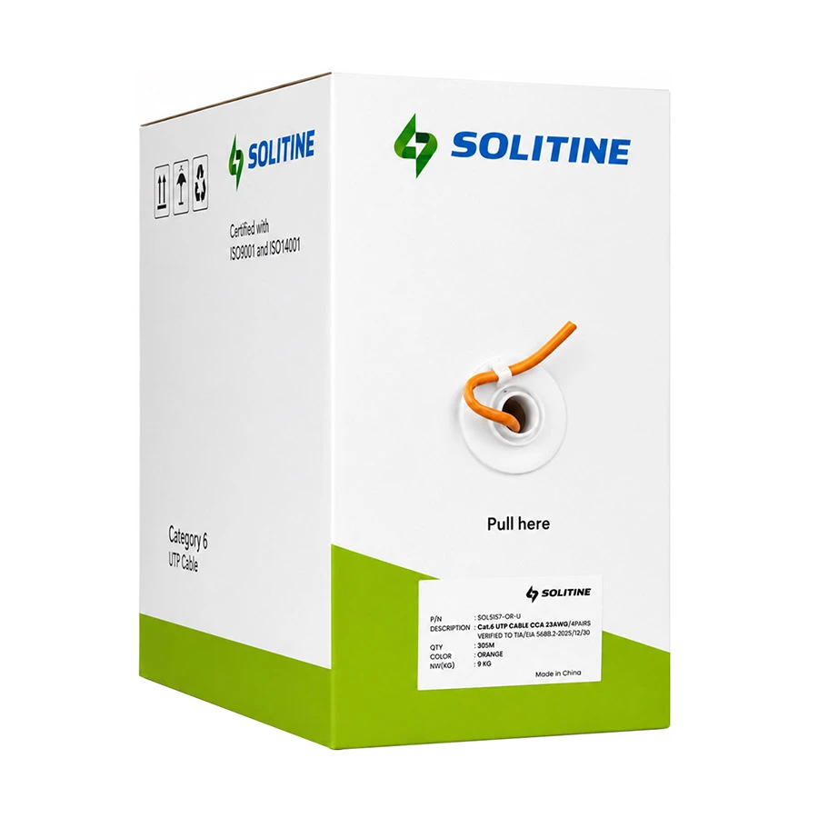 SOLITINE Solitine Cat-6 U/UTP SOL5157 Network Cable