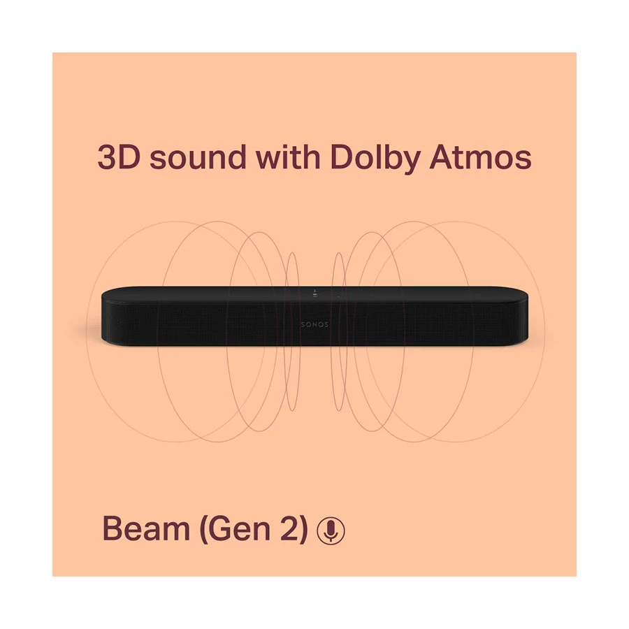 Sonos 3.1 Set with Beam (Gen 2) and Sub Home Theater Systems in BD
